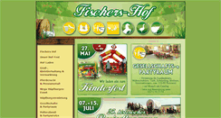 Desktop Screenshot of fischers-hof.com