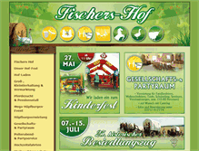 Tablet Screenshot of fischers-hof.com